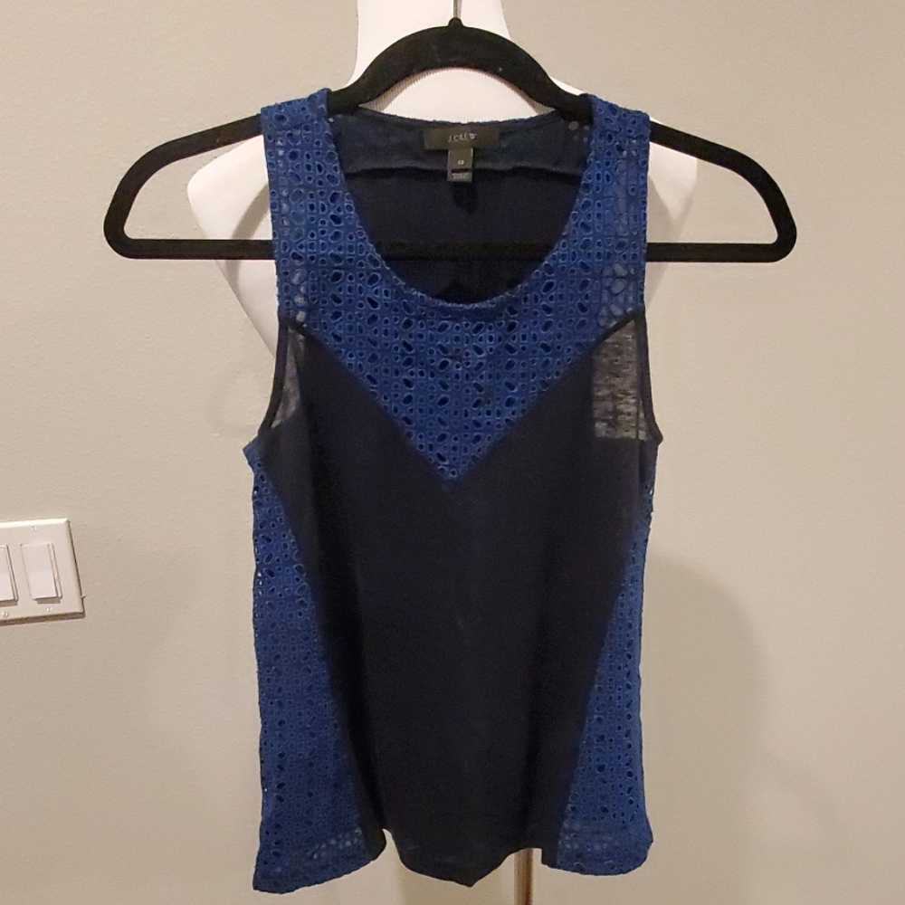 NWOT J. CREW Linen Top